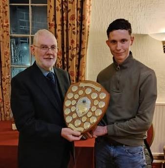 Nigel Mayhew with Arran Jones Nigel Mayhew with Arran Jones